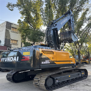 Excavatrice sur chenilles d'occasion Hyundai HX220HD de 22 tonnes, modèle 2023, moteur, boîte de vitesses et pompe incluses, marque coréenne, engin de construction - Product Image 5