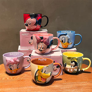 Tazas de Cerámica con Diseño de Dibujos Animados de <span class=keywords><strong>Disney</strong></span>, con Asa y Relieve <span class=keywords><strong>3D</strong></span>, para la Escuela, la Oficina, Regalos y Venta - Product Image 5