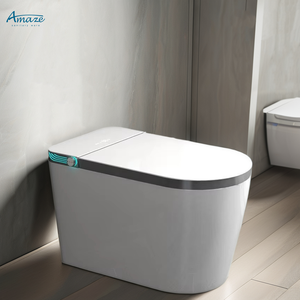 Moderno intelligente intelligente tazza del water automatico Inodoro elettronica Wc un pezzo da <span class=keywords><strong>bagno</strong></span> in ceramica - Product Image 3