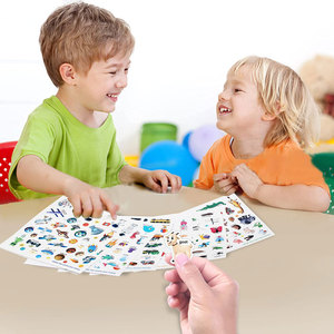 Bambini educativi del tema della foresta prescolare che imparano il libro di <span class=keywords><strong>adesivi</strong></span> in silicone riutilizzabile con animali - Product Image 5