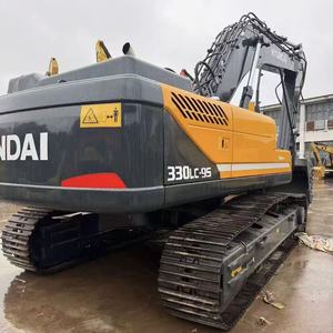 Excavatrice sur chenilles Hyundai 330LC-9C d'occasion, 33 tonnes, moteur Cummins d'origine Corée du Sud - Product Image 3