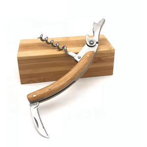 Mini <span class=keywords><strong>boîte</strong></span> en bambou gravée professionnelle <span class=keywords><strong>Ouvre</strong></span>-vin classique <span class=keywords><strong>Ouvre</strong></span>-vin manuel - Product Image 1