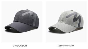 Topi <span class=keywords><strong>Baseball</strong></span> Pria Wanita Cepat Kering Musim Panas 6-Panel PVC Tahan Air Desain Sandwich Reflektif Bernapas Pelindung Matahari Olahraga - Product Image 3