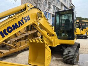 Excavadora Komatsu PC56 usada de Japón, original de alta calidad, en venta, excavadora de cadenas de segunda mano, pc55 pc60 con pocas horas de trabajo. - Product Image 6