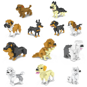 Crianças Brinquedos Educativos Brinquedo Mais Barato Série Animal Micro <span class=keywords><strong>Building</strong></span> Block Sets Modelos Dog & <span class=keywords><strong>Cat</strong></span> Animais Micro Partículas Tijolos Brinquedo - Product Image 1