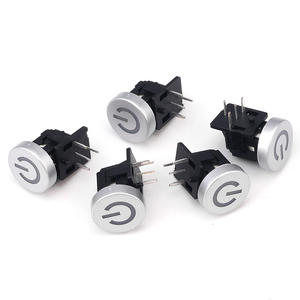 6x 9mm <span class=keywords><strong>smd</strong></span> אנכי <span class=keywords><strong>tact</strong></span> מוארת לחצן מתג 4 pin 6x 9x 13.2 מ "מ הוביל בצד pcb smt לדחוף מתג עבור בקרת כוח - Product Image 3