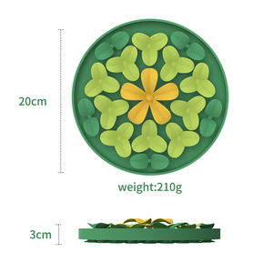 Muestra suave, todo en uno, antideslizante, comedero lento para mascotas, tazón para perros, alfombrilla para lamer mascotas, tazón de comida para perros de silicona de grado alimenticio - Product Image 6