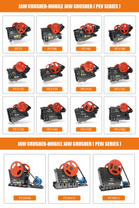 Pev106 di động máy nghiền hàm để bán xách tay máy nghiền đá cứng cho hiệu quả sỏi quặng kim loại và tổng hợp dây chuyền sản xuất - Product Image 5