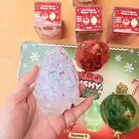 Jouet Squishy Arbre de Noël en Forme de Goutte d'Eau, à Remontée Lente, Anti-Stress, à Presser, Nouveauté, Cadeau de Noël pour Enfants