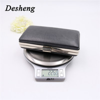 Grosir aksesoris tas tangan kustom dompet logam bingkai kotak Clutch bingkai