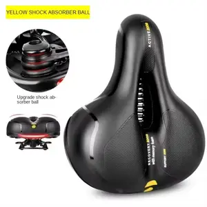 Road Bike Saddle Rainproof Leather Shockproof Bike Seat Cover Comfortable Soft Bicycle Saddle Seat Comfort For Bicycle