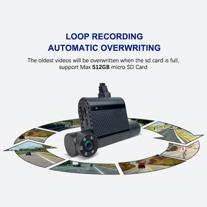 MCY 3 kênh giám sát <span class=keywords><strong>video</strong></span> từ xa DMS ADAS ai Dashcam 4G GPS wifi di động DVR Xe hộp đen Dash Camera với quay <span class=keywords><strong>video</strong></span> - Product Image 4