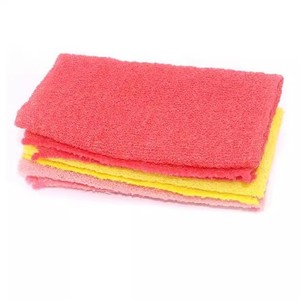 Back Scrubbing Towel 20x47cm Polyester-Cotton Blend Double Layer Exfoliating Bath Towel For Body Cleaning And Skin Care - Product Image 1