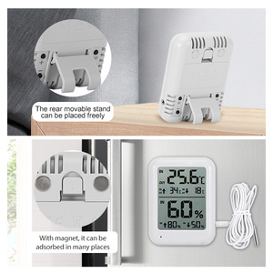 Termo igrometro digitale per camera esterna per uso domestico igrometro termometri per Baby Room Green House - Product Image 4