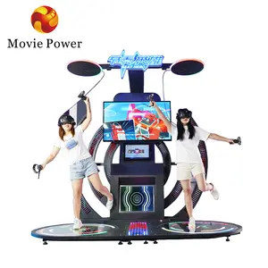 Musik training Simulator Arcade Machine Boxing Geschäfts spiel Full Motion Flight VR Music Dance Game