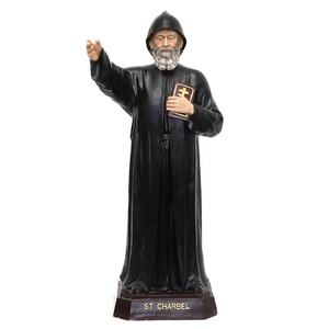 聖シャルベル聖置物宗教像、聖シャルベル置物像。 - Product Image 1