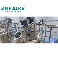 Tanque de Mezcla de Acero Inoxidable de 500 Galones con Agitador de Cuchillas para Mezclar Jabón Líquido Viscoso y Detergente