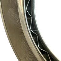 Disques et packs de filtre en maille de laiton à bords en aluminium, forme ovale, lubrifiés à l'huile SPL 25