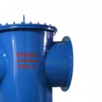 KHD Industrial Cesta Tipo Colador Filtro Válvula DN800 PN10 Recto A través de la cesta Filtro Brida Simplex Cesta Colador