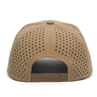 Topi Snapback 5 Panel Gaya Terlaris dengan Lubang Laser Cut, Anti Air, dan Lubang Bor