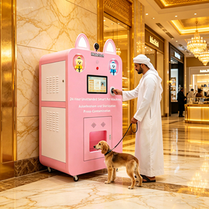 Machine de lavage pour animaux de compagnie en libre-service 24h/24 et 7j/7, système de distribution IoT à haute rentabilité pour les laveries automobiles et les animaleries, entièrement autonome - Product Image 5