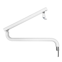 360 °   Bras d'éclairage buccal LED rotatif pour fauteuil dentaire, conception à ressort équilibré avec alliage d'aluminium, alimentation manuelle