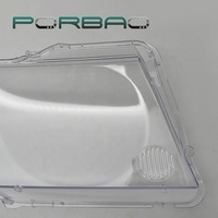 PORBAO pour PATROL/Y61 2004-2011 Pièces de voiture en plastique, lentille transparente de phare, couvercle de phare, abat-jour