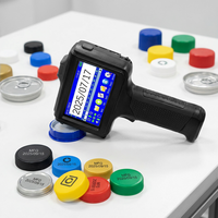 Imprimante à jet d'encre portable WAISU, hauteur d'impression 12,7 mm, imprimante d'étiquettes de date d'expiration et de fabrication pour cartons en plastique, avec USB pour usage industriel