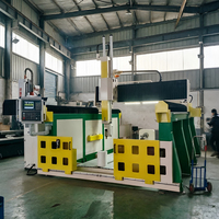 Routeur CNC vertical 4 axes de haute précision de qualité industrielle pour la fabrication de statues en mousse EPS, logiciel Autocad, moulage décoratif