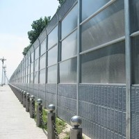 Barrière acoustique incurvée supérieure pour autoroute, panneau de réduction du bruit routier, mur acoustique pour autoroute, barrière acoustique pour autoroute interétatique, isolation du bruit de circulation sur autoroute