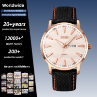 SKMEI 9303 Schlanke Casual Quarz-Armbanduhr für Geschäftsbesuche Fünf Farboptionen Armbanduhr für Büro-Stil Übersee-Importeur