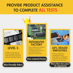 Çocuklar için yüksek kaliteli neopren okul sırt çantası sevimli Panda köpek desen su geçirmez ve fermuar kapatma çocuk okul çantası için - Product Image 4