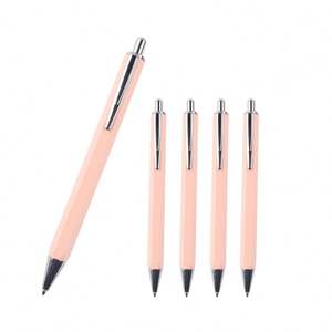 Stylo hexagonal personnalisé avec logo imprimé sur métal, nouveau design, 6 faces - Product Image 1