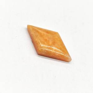 Calcita naranja 15x25mm Rombo Corte Cabujón Ajuste de joyería - Product Image 2