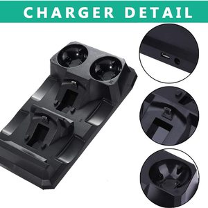 <b>Ps4</b> Move <b>Controller</b> Dock Charger With Dual Charging Slots For <b>Ps4</b> Game <b>Controllers</b> And Motion Sensors - Product Image 4