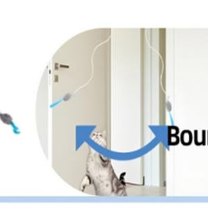 Juguete Automático para Gatos en Oferta, Tipo Montado en Puerta, Puerto de Carga Tipo C con Función Inteligente de Encendido/Apagado - Product Image 2