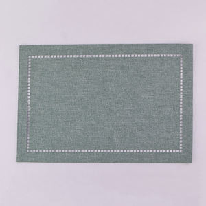 Nuovo commercio all'ingrosso poliestere fabriscis tovaglietta per il cliente colore Die taglio ricamo a buon mercato tavolo tappetino - Product Image 3