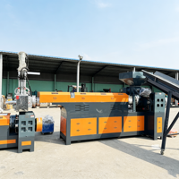 Machine extrudeuse d'encens en papier Meltblown à tension personnalisée, extrudeuse à vis simple fournie par Laizhou Guansheng Machinery Co.,ltd. 100