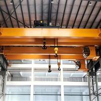 Grue à double poutre 15T à faible hauteur de plafond, modulaire VFD, déplacement fluide pour entrepôt de produits finis et de quincaillerie