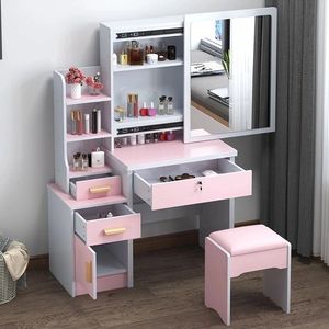 Modern Dresser Sliding Model with Lights <strong>for</strong> Bedroom Small Modern Makeup <strong>Table</strong> <strong>Storage</strong> All-in-one <strong>Dressing</strong> <strong>Table</strong> <strong>for</strong> Bedroom - Product Image 4
