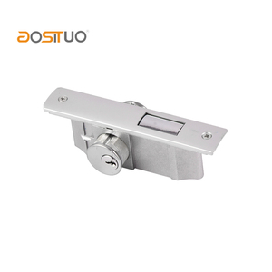 Serrure de porte KFC en aluminium de haute sécurité Double ouverture latérale profil de porte avant serrure de porte à mortaise cylindre rond serrure de porte en verre - Product Image 4