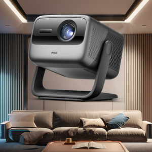 JmGO N1S เครื่องฉายแสงเลเซอร์ N1S JmGO 4K DLP แบบพกพาอัจฉริยะการจัดตำแหน่งหน้าจออัตโนมัติ2800แบตเตอรี่ขนาดเล็ก ISO Lumens - Product Image 3