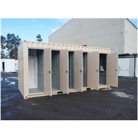 Fabricant chinois de toilettes préfabriquées, mobiles, portables, extérieures, miniatures, pour camping, sanitaires publics en conteneurs