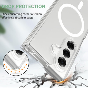 Đối Với Samsung Gấp 7 Trường Hợp Mờ Matte Điện Thoại Di Động Bìa Trắng Chống Sốc Có Thể Gập Lại Từ Trường Hợp Điện Thoại Cho Tất Cả Các Điện Thoại - Product Image 2