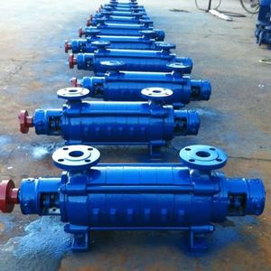 Pompe centrifuge horizontale multi-étages à haut débit et grande hauteur de refoulement, type D, pour circulation d'eau chaude - Product Image 3