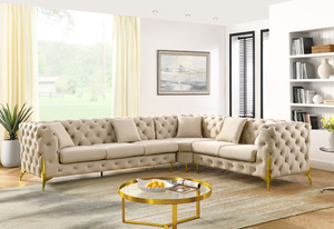 Winforce turchia mobili Chesterfield divano Set Live Room divano soggiorno 7 posti divano Set - Product Image 6