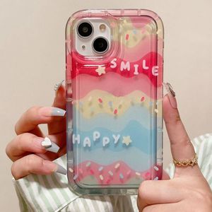 เคสโทรศัพท์กันกระแทกแบบโปร่งแสงสีรุ้งไล่เฉด รุ่น iPhone 17 Pro Max  แบบมีช่องใหญ่ ภาษาอังกฤษ - Product Image 3