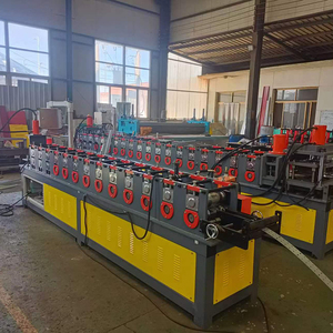 Low Price Building Construction Light Steel Steel Frame Roll Forming Shelf Angle <strong>Iron</strong> Bending Machines for Columns - Product Image 1