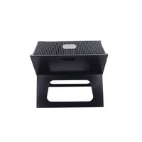 Barbecue Kamado en Fer Moderne Haut de Gamme pour Extérieur, Outil de Cuisine de Chef, Fumoir Portable pour 3-5 Personnes, Gril à Flamme