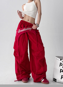 <span class=keywords><strong>Pantalones</strong></span> Deportivos Americanos al por Mayor para <span class=keywords><strong>Hombre</strong></span> y Mujer, <span class=keywords><strong>Pantalones</strong></span> Casuales Holgados de Primavera y Otoño con Logotipo Personalizado - Product Image 3